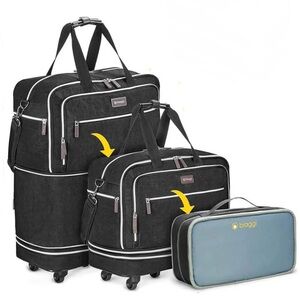 VGUC- Biaggi ‘Zipsak Boost’ Expandable Wheeled Carry-On